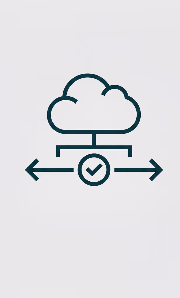 Illustration with service symbol
