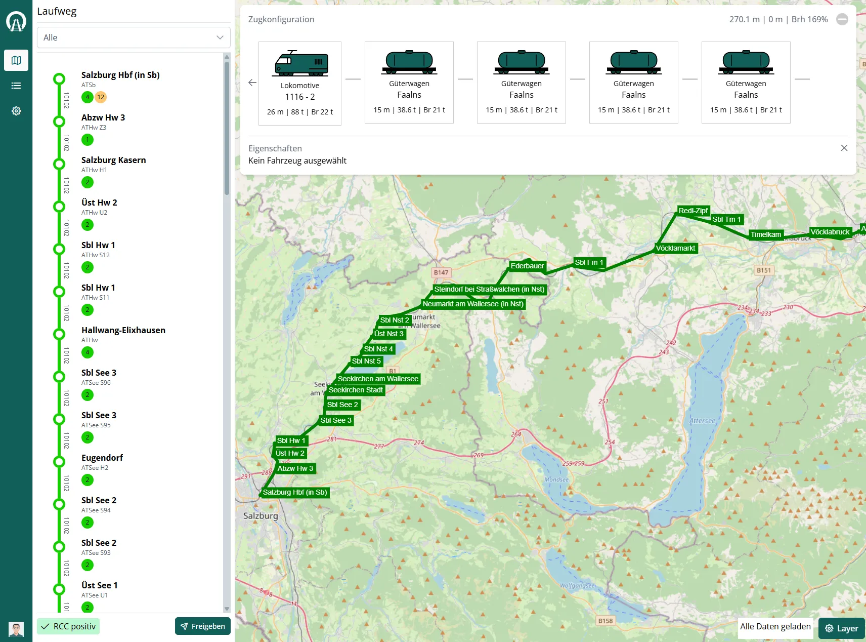 Bild des Prüfprozesses bei Routero